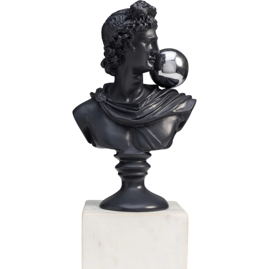 KARE Design Modern Deco Object Busto Man Sculpture 36cm for Home Decor