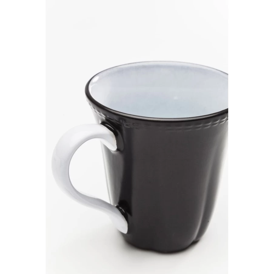 KARE Design Neo Barock Style Ceramic Coffee Mug - Elegant Baroque Inspired Tea Cup