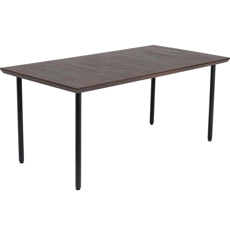 KARE Design Modern Raindrop Pattern Dining Table 180x90 cm Waterproof Scratch-Resistant Surface