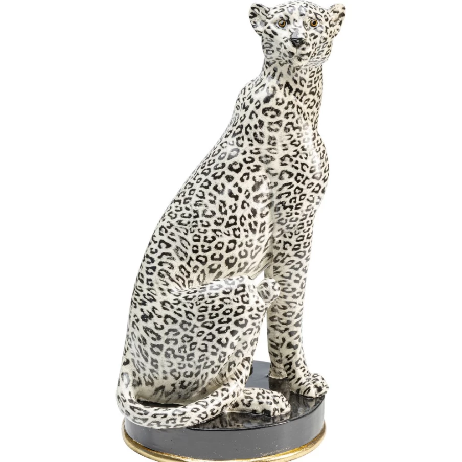 KARE Design Modern Cheetah Statue 54cm Handmade Decor Figurine for Home & Office