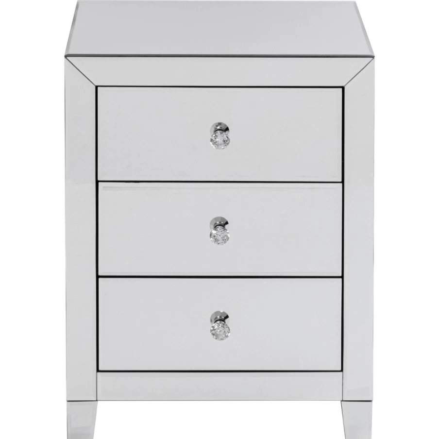 "KARE Design Luxury 3-Drawer Small Dresser | Modern Compact Chest for Bedroom"