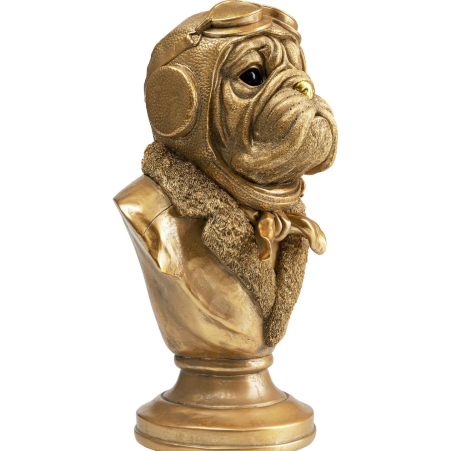 KARE Design Modern Deco Object Pilot Statue 35cm Home Decor Sculpture