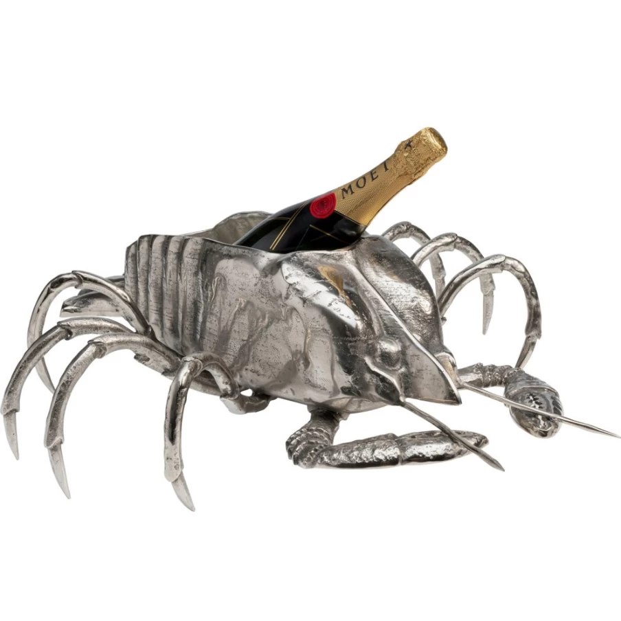 KARE Design Modern Wine Cooler with Lobster Spoiler - Stylish Beverage Chiller for Home & Bar
