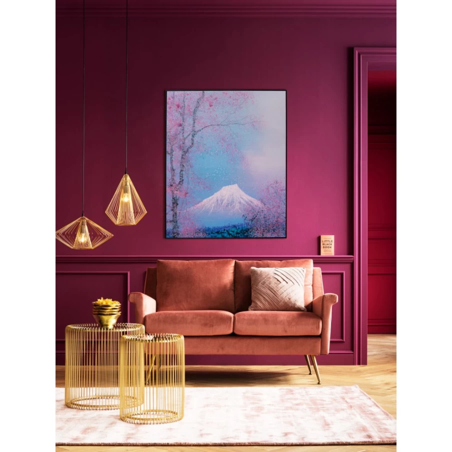 "KARE Design Framed Fuji Art Print 100x120cm - Modern Wall Decor Picture"