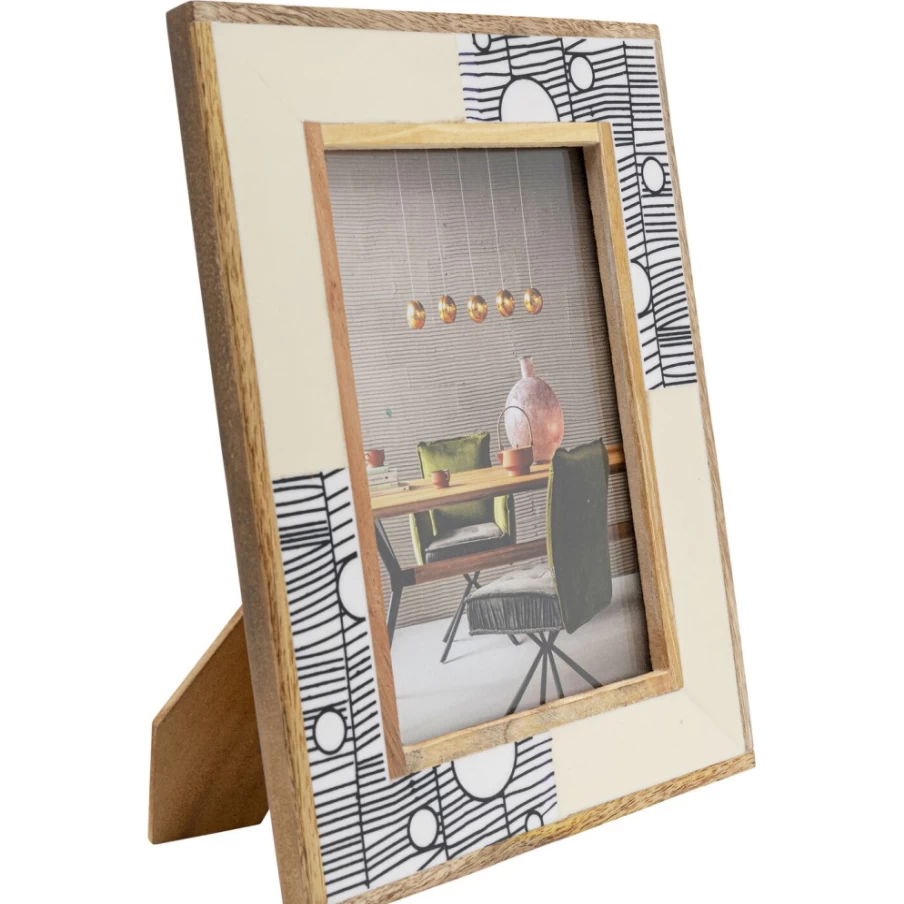 "KARE Design Harriett White Picture Frame 13x18 cm Modern Photo Frame"
