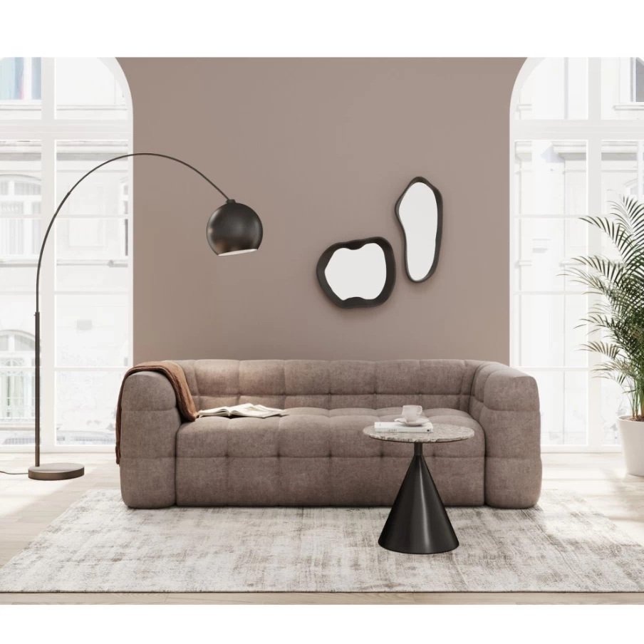 KARE Design Modern Black Wall Mirror 29x61 cm - Dynamic Stylish Decor for Home & Office