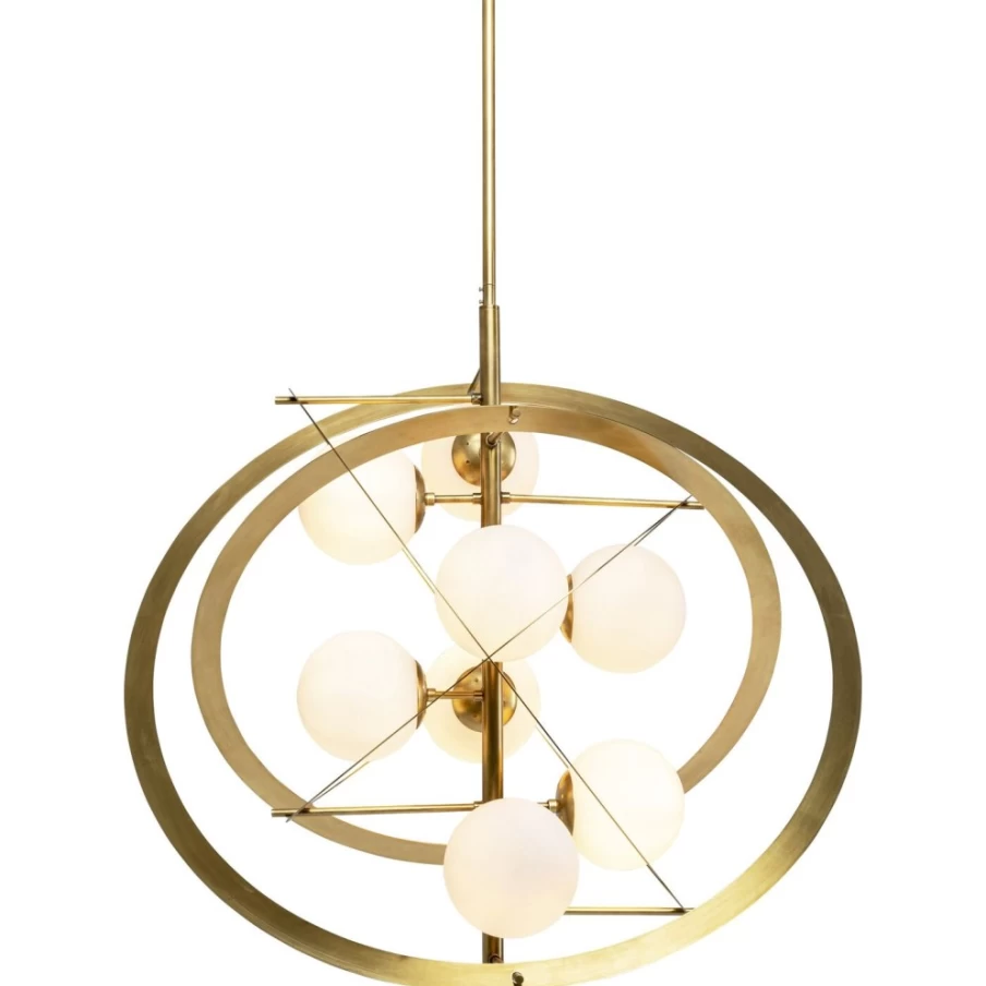 KARE Design Modern Galaxia 87cm Pendant Lamp - Stylish Ceiling Light Fixture for Living Room Dining Room
