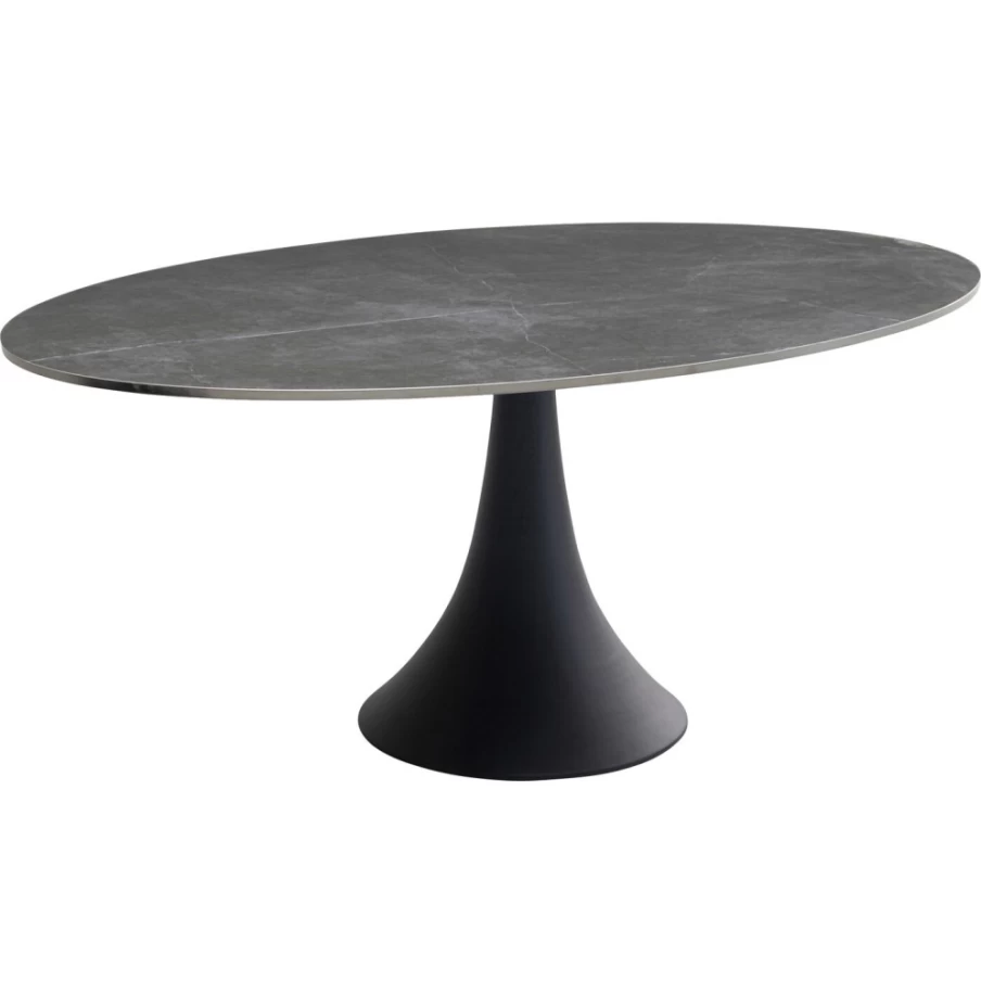KARE Design Modern Black Dining Table Grande Possibilita 180X120cm for Contemporary Living Room