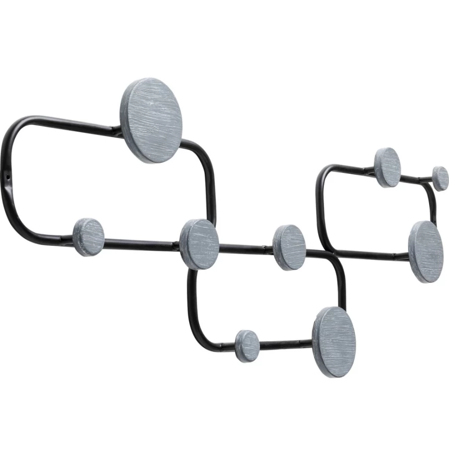 KARE Design Modern Cerchi Coat Rack 80Cm - Stylish Entryway Hanger for Hats, Jackets & Accessories