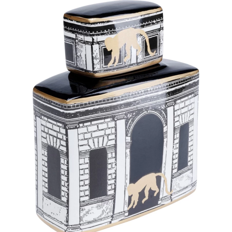 "KARE Design Deco Jar Temple 24 - Modern Decorative Vase for Home & Office"