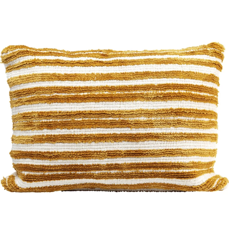 KARE Design Modern Multi-Color Cushion Cover 60x40 cm Decorative Pillow Case with Unique Lines Pattern
