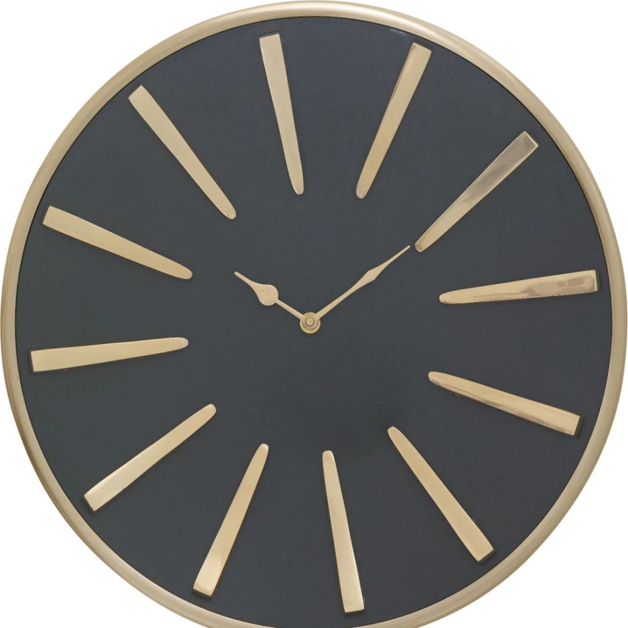 KARE Design Modern Wall Clock Charm - 41cm Stylish Decorative Round Clock for Home & Office