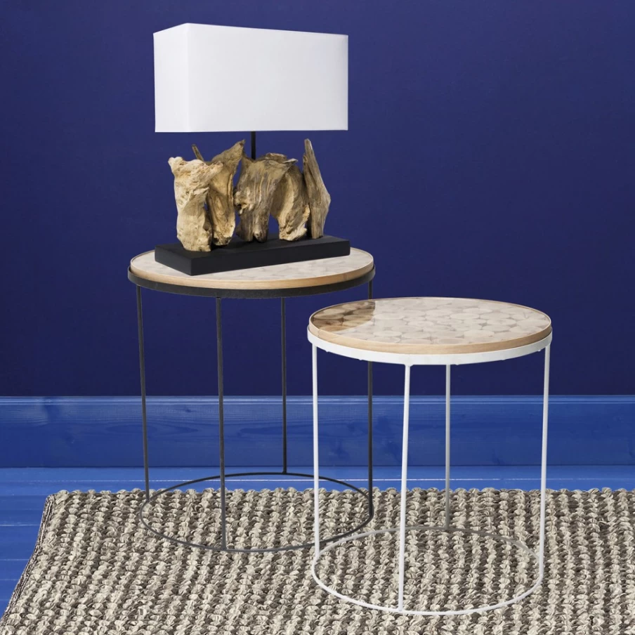 "KARE Design Modern Nature-Inspired Vertical Table Lamp – 43cm Height"