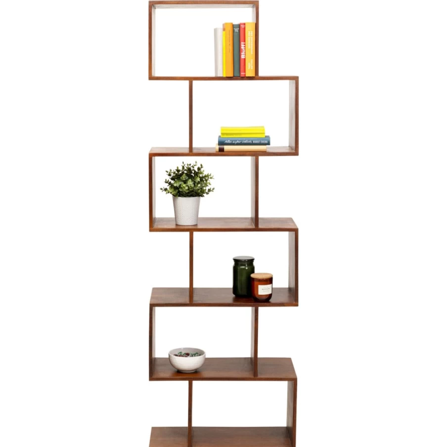 KARE Design Authentico Zig Zag Shelf 60x180cm Modern Decorative Storage Unit