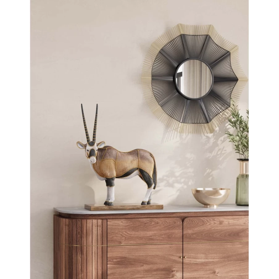 KARE Design Modern Antelope Sculpture 55cm Handmade Decor Figurine for Home & Office