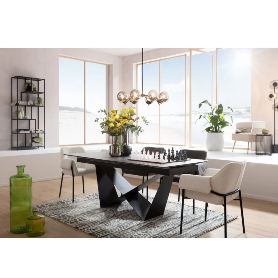 KARE Design Extension Dining Table Connesso 200-260cm x 100cm Modern Expandable Table