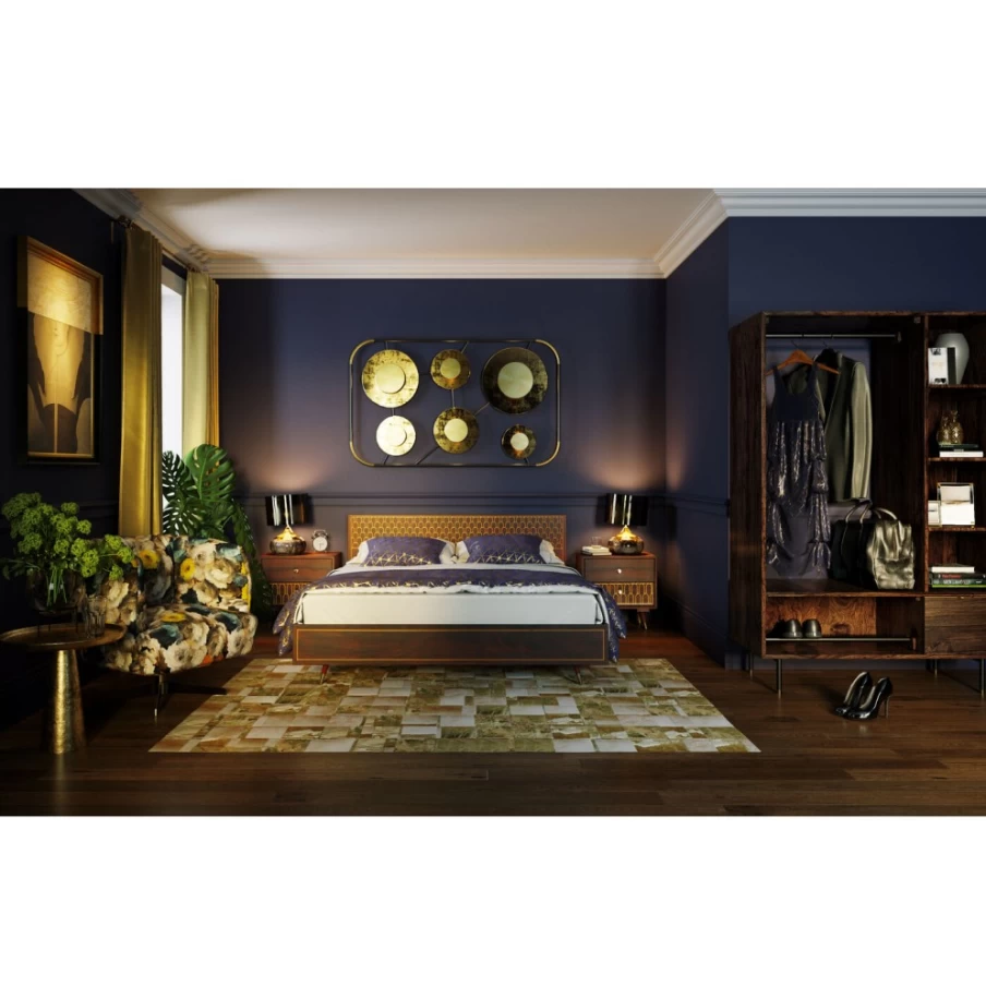 KARE Design Ravello Wardrobe Cabinet 185x120 cm Modern Storage Closet