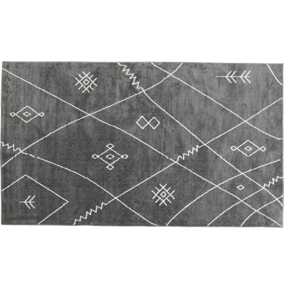 KARE Design Modern Carpet Art Sign 170x240 cm Large Decorative Floor Mat for Home & Office