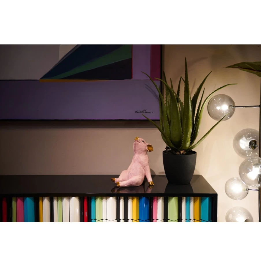 "KARE Design Money Box Chillax Pig - Decorative Savings Piggy Bank"