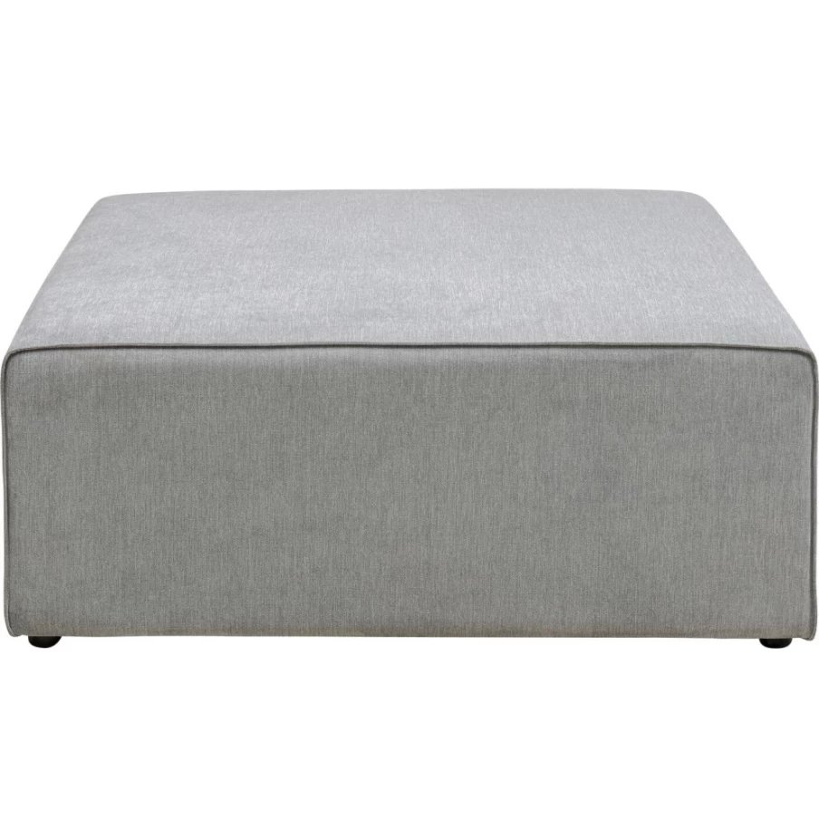 KARE Design Infinity Pouff Modular Sofa in Grey - 68 Piece Set for Modern Living Room