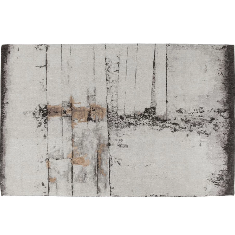 "KARE Design Modern Abstract Grey Line Pattern Carpet 200x300 cm for Living Room"
