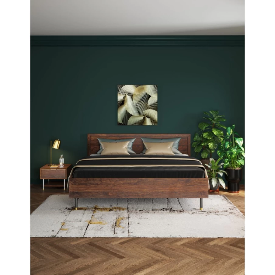 "KARE Design Modern Abstract Grey Line Pattern Carpet 200x300 cm for Living Room"