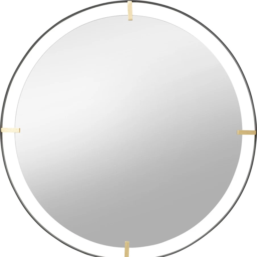KARE Design Betsy Metal Frame Mirror 90° Angle Modern Wall Decor