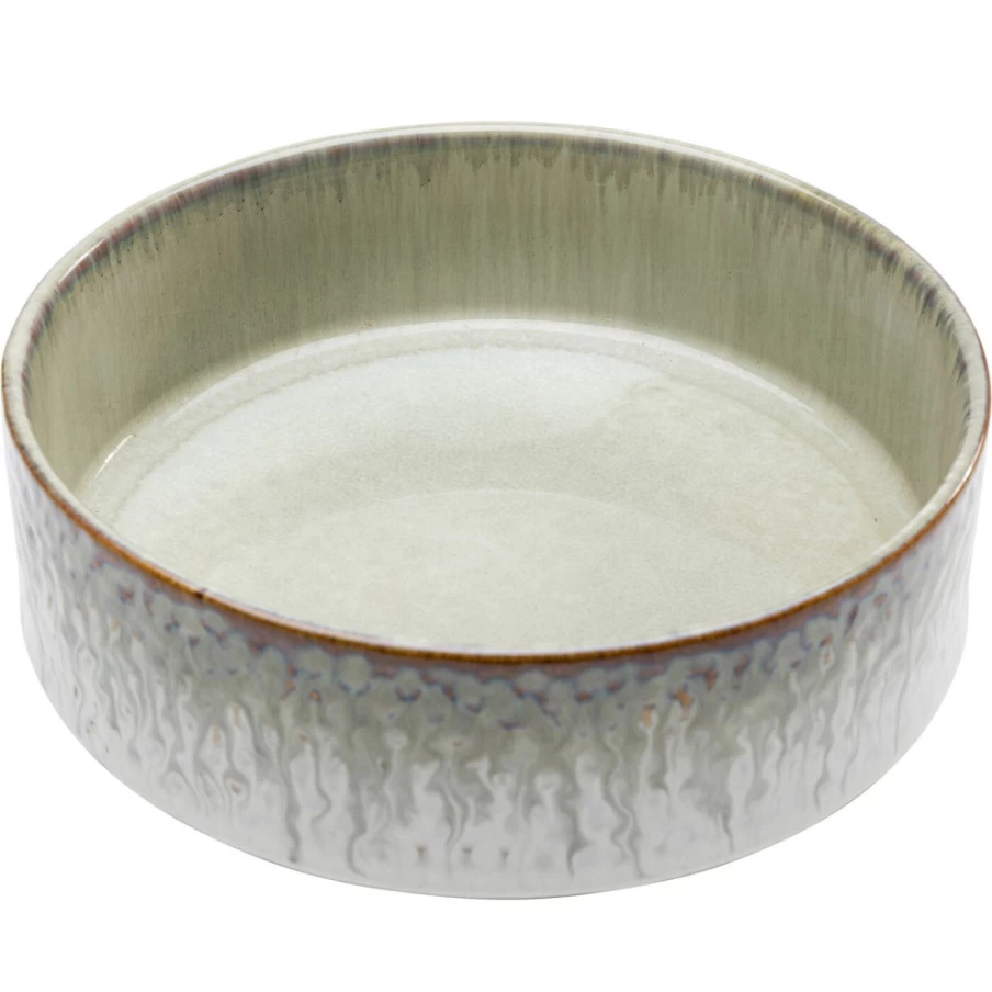 "KARE Design Scandi Style Ceramic Bowl 17cm - Modern Handmade Decorative Serving Dish"