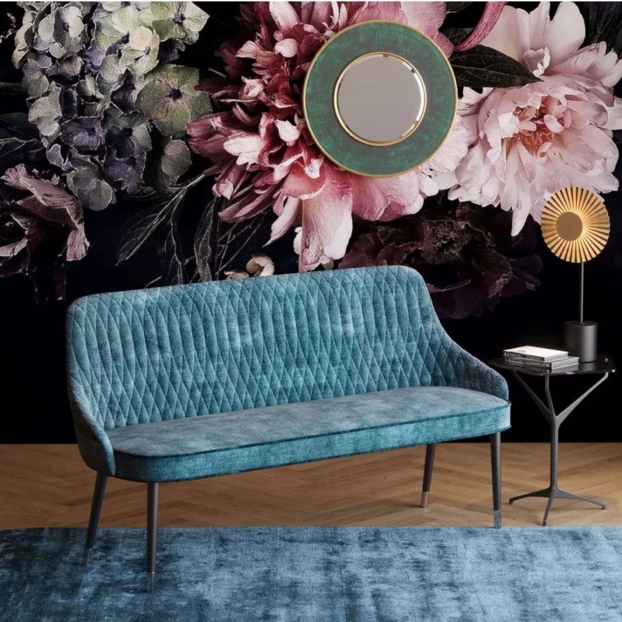 KARE Design Bench Catania 166cm Modern Wooden Bench for Living Room or Dining Area
