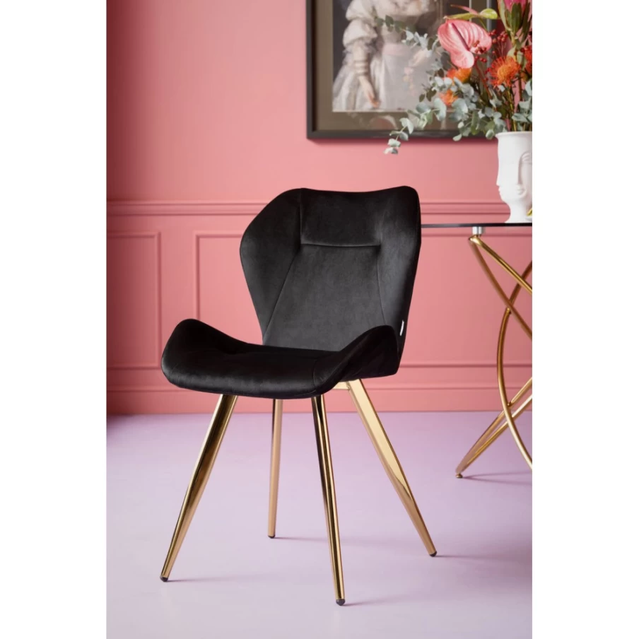 "KARE Design Viva Black Modern Chair – Stylish & Comfortable Seating"