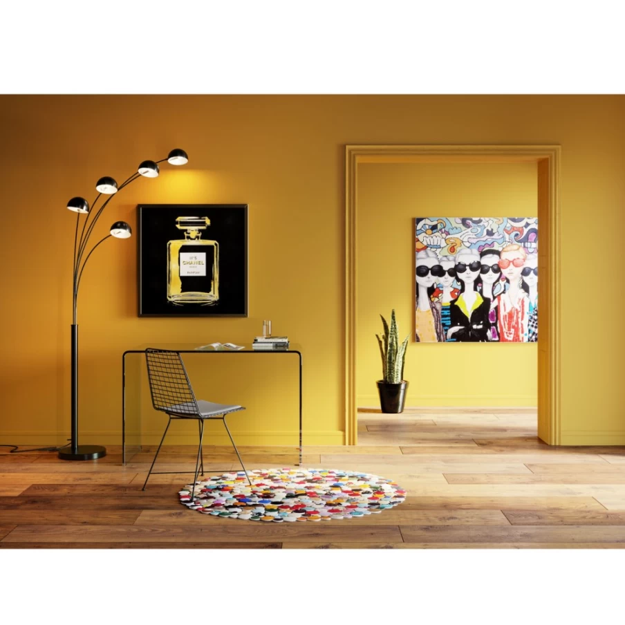 "KARE Design Modern Acrylic Painting Sunglasses Wall Art 150x120cm Large Abstract Decor"