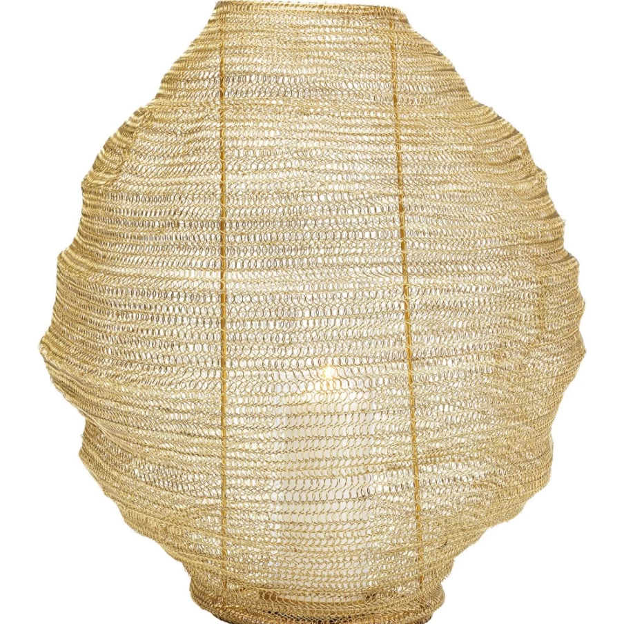 KARE Design Modern Brass Lantern Mesh Pendant Light - 51cm Elegant Lighting Fixture