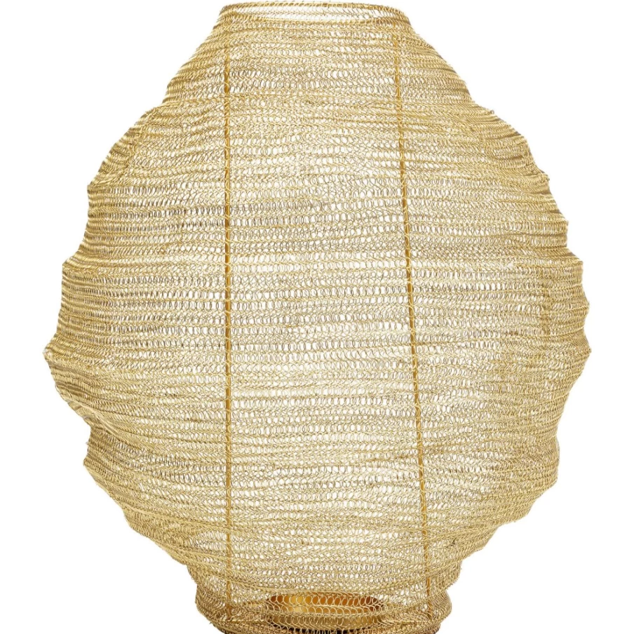 KARE Design Modern Brass Lantern Mesh Pendant Light - 51cm Elegant Lighting Fixture