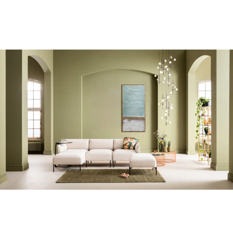"KARE Design Modern Abstract Acrylic Painting - Horizon Theme 100x200cm Wall Art"
