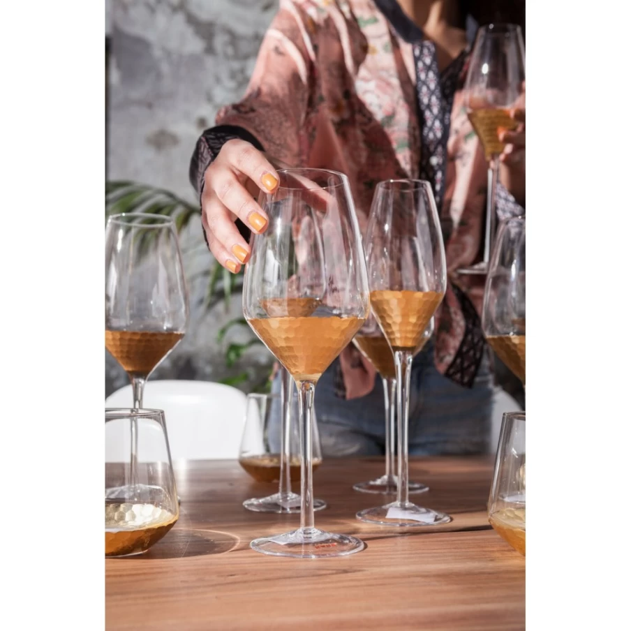 KARE Design Modern Champagne Glass Gobi - Elegant Crystal Flute for Celebrations
