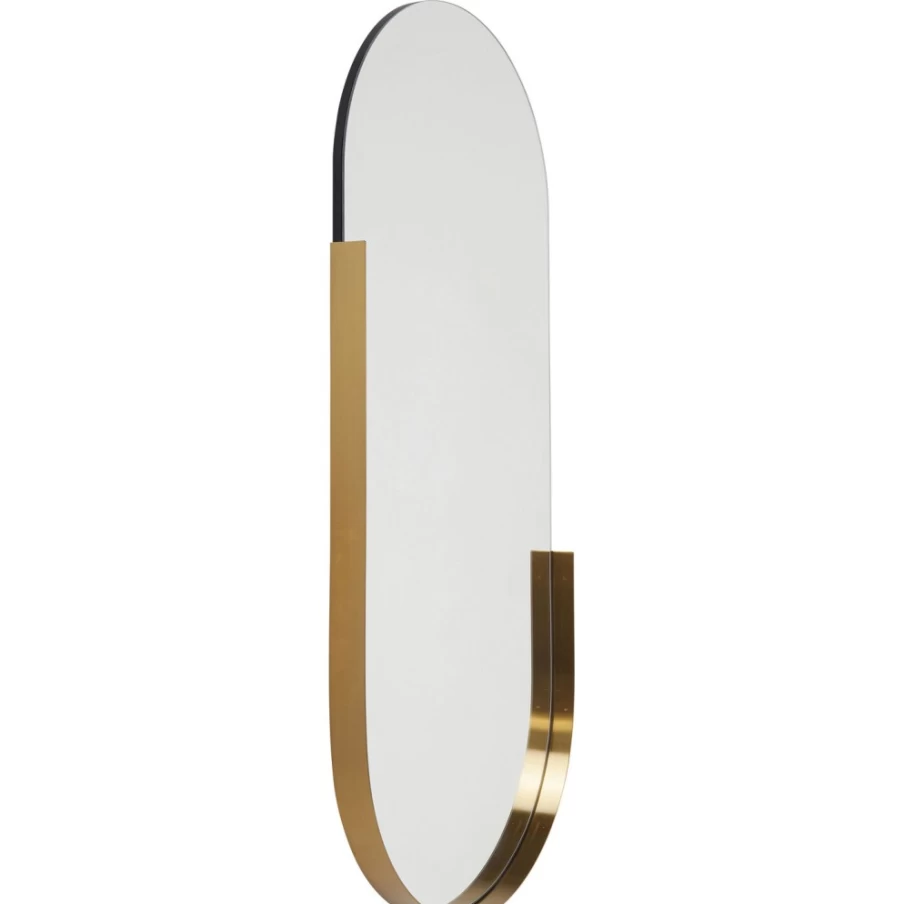 KARE Design Modern Oval Mirror - 50x114cm Hipster Wall Decor for Stylish Interiors