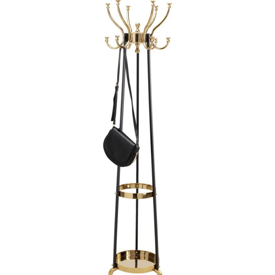 KARE Design Modern Coat Stand Luna - 166cm Tall Freestanding Hat & Coat Rack for Entryway