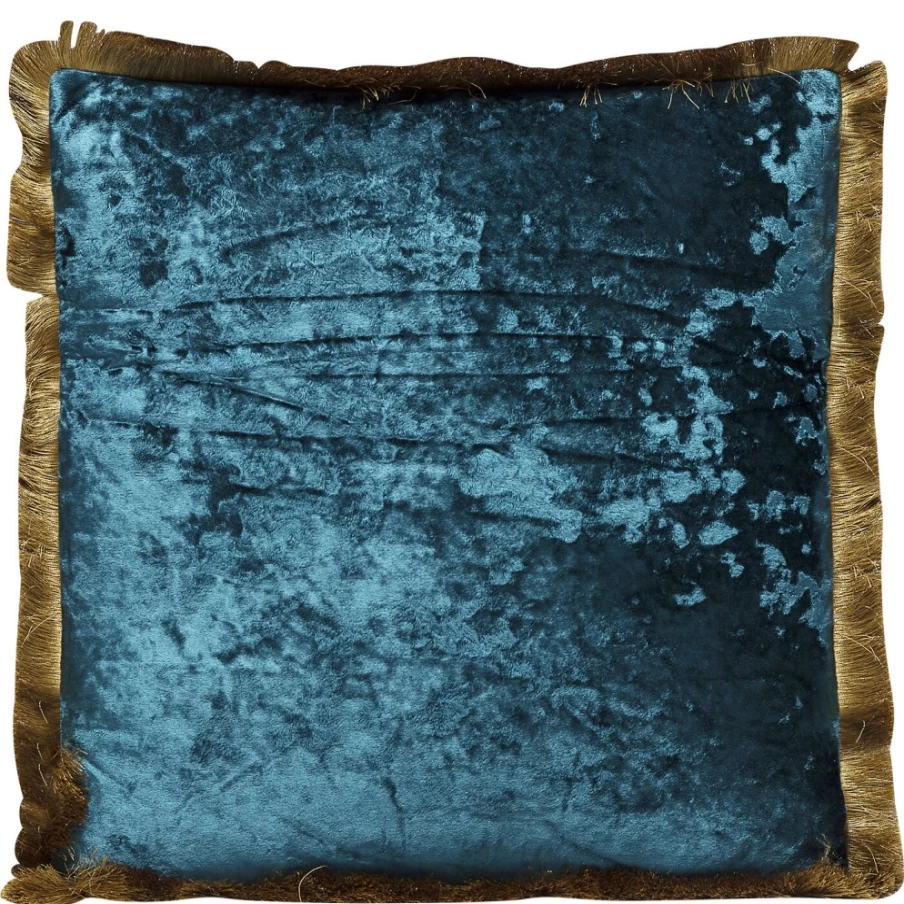 KARE Design Bluegreen Cannes Cushion 45x45cm Decorative Throw Pillow Modern Home Decor