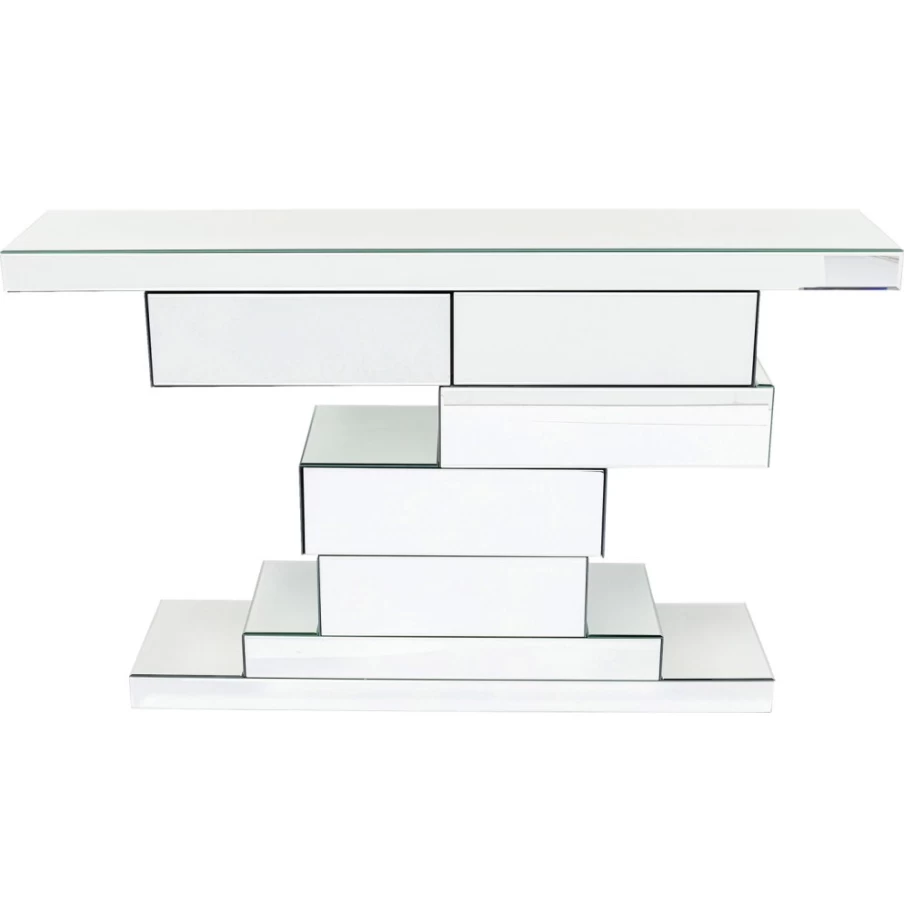 KARE Design Modern Console Brick Mirror - Stylish Wall Decor for Living Room & Entryway