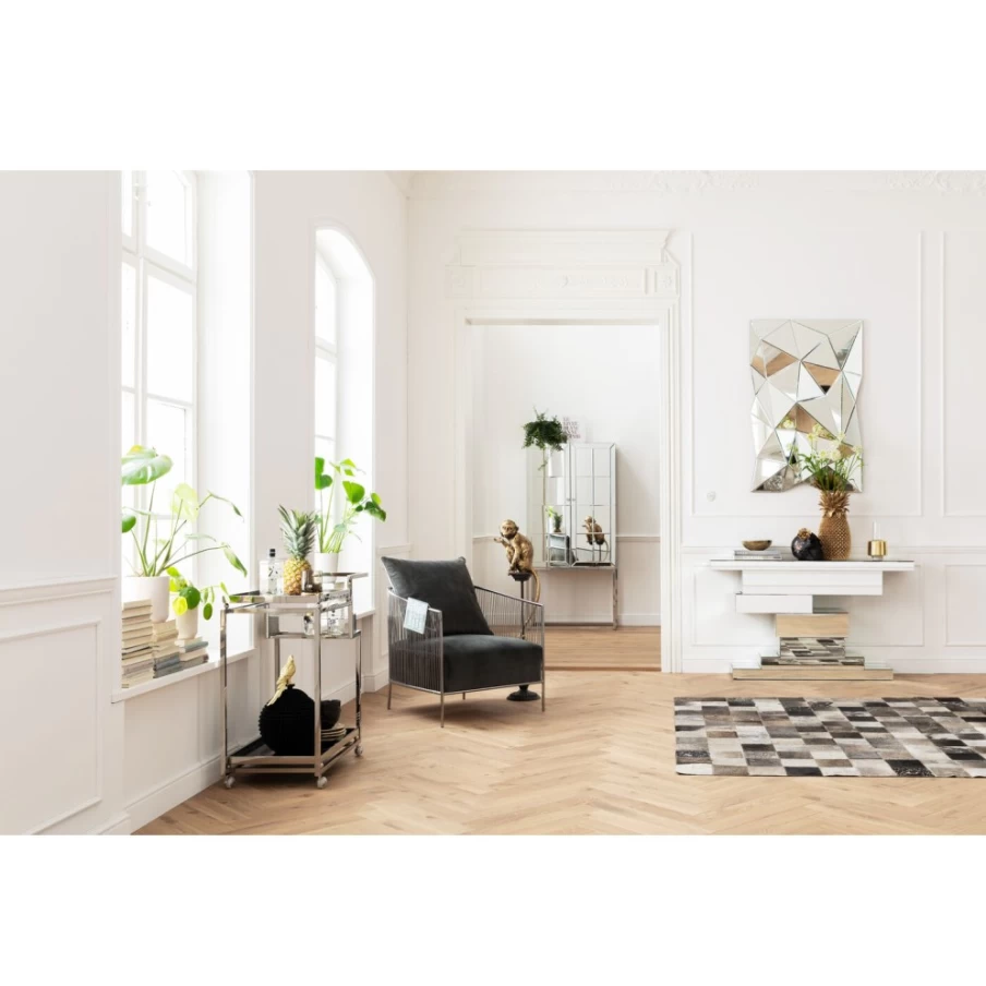 KARE Design Modern Console Brick Mirror - Stylish Wall Decor for Living Room & Entryway
