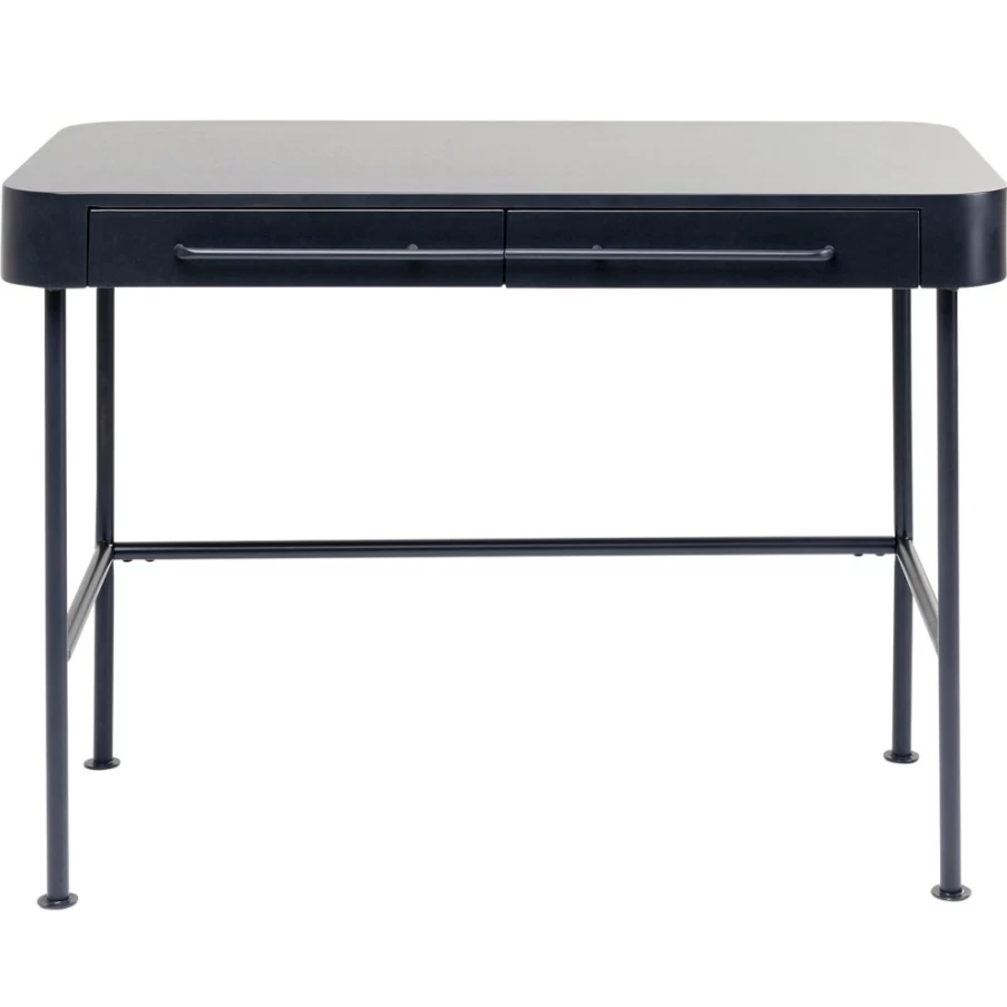 KARE Design Modern Anthracite Desk 100x53cm - Stylish Writing Desk for Home Office