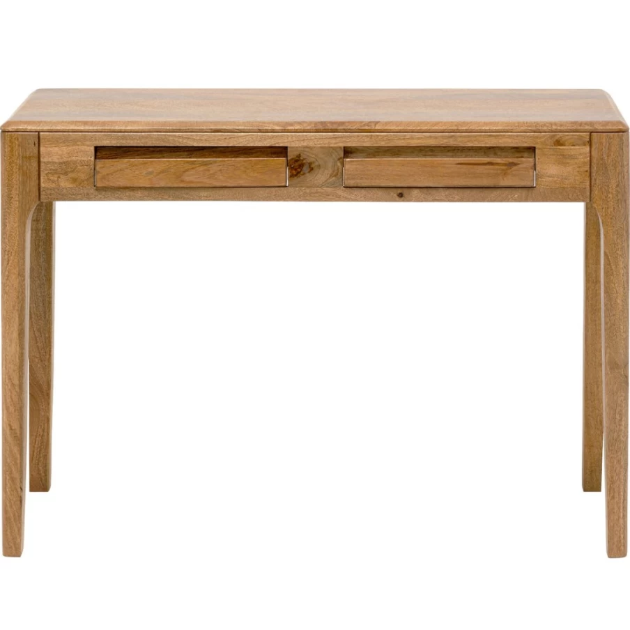 KARE Design Brooklyn Nature Laptop Desk - 110X40Cm Modern Wooden Computer Table for Home Office