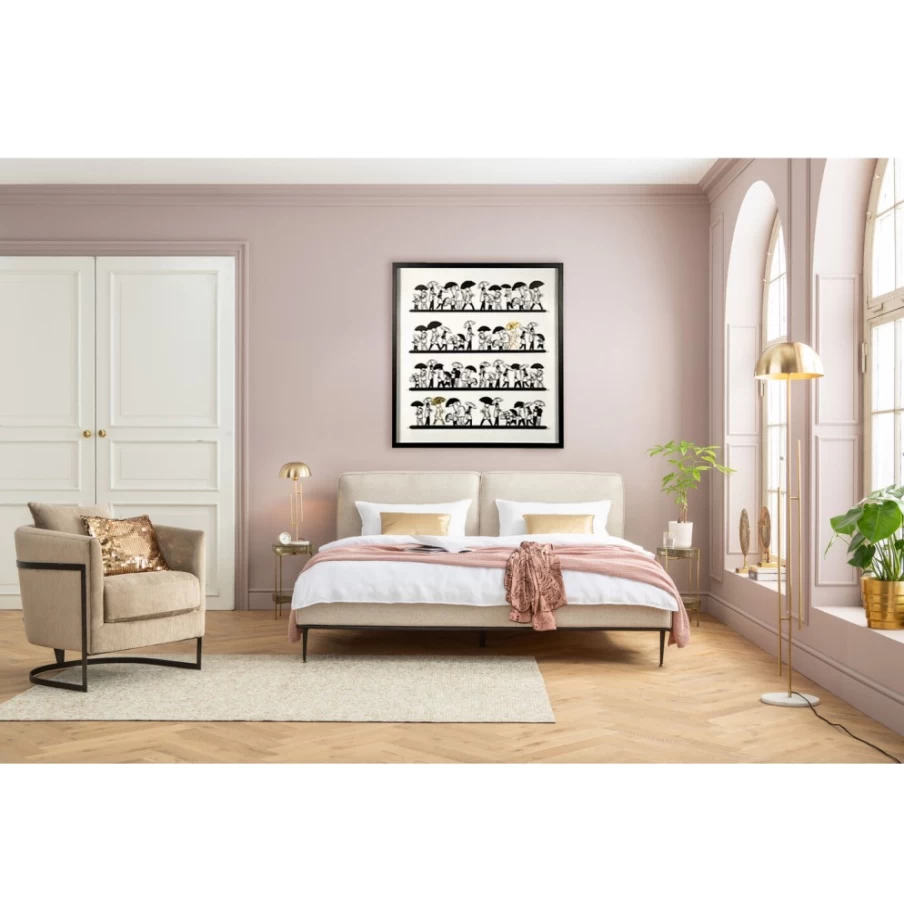 "KARE Design Singing In The Rain Wall Art Picture 90x90cm Modern Home Decor"