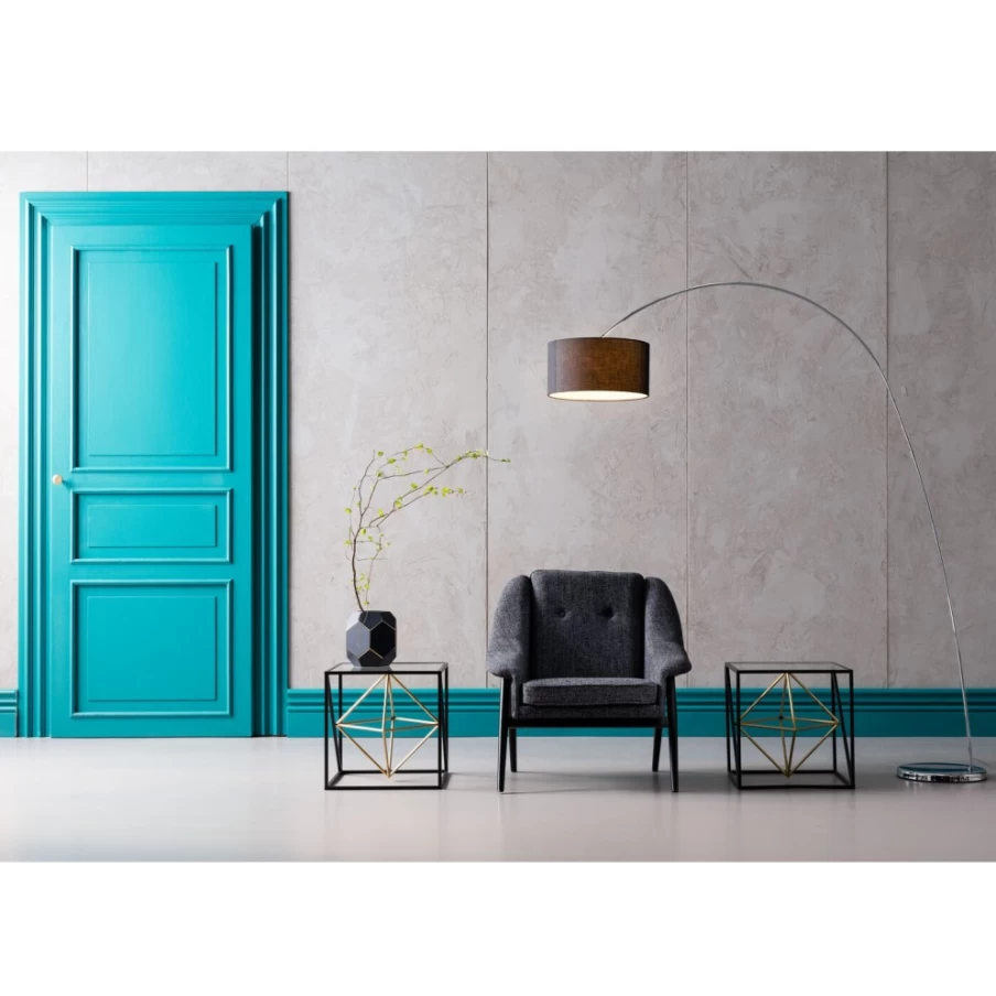 KARE Design Prisma Modern Side Table - 45x45cm Stylish Accent Table for Living Room
