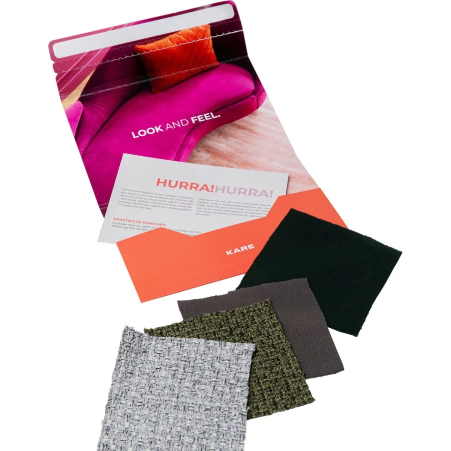 KARE Design A6 Fabric Swatch Mailing Bag for Samples and Samples Shipping