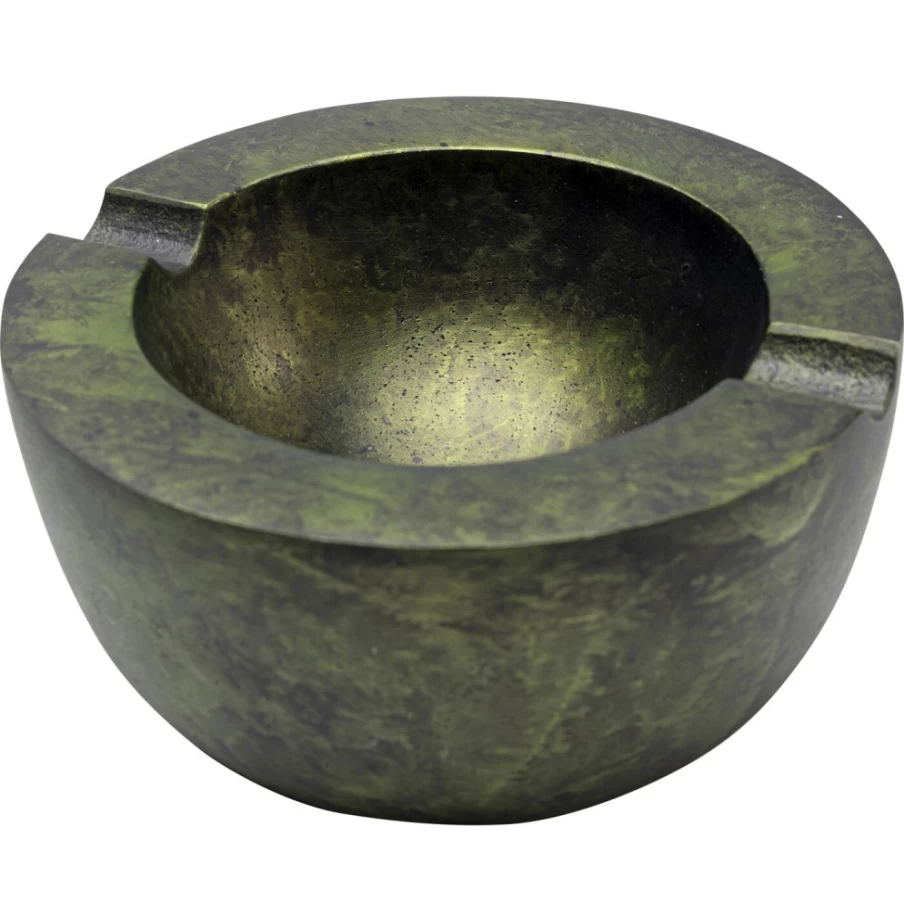 KARE Design Modern Amporo Glass Ashtray 16cm - Stylish Round Home Decor