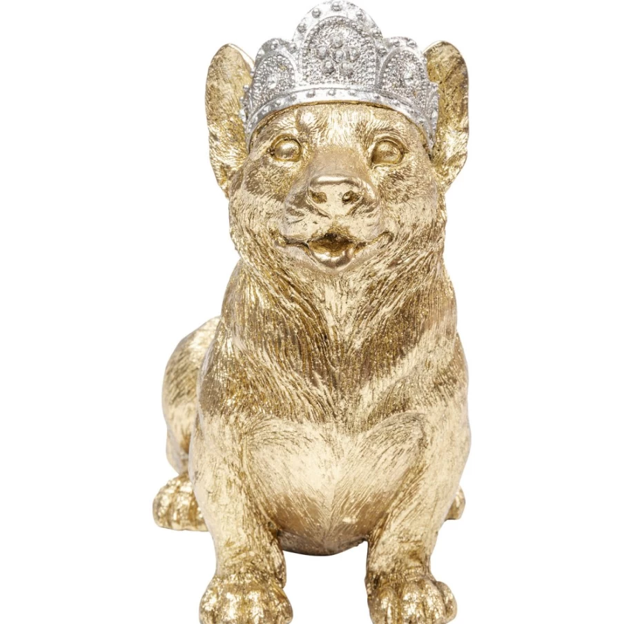 "KARE Design Royal Sitting Corgi Money Box - Decorative Piggy Bank"