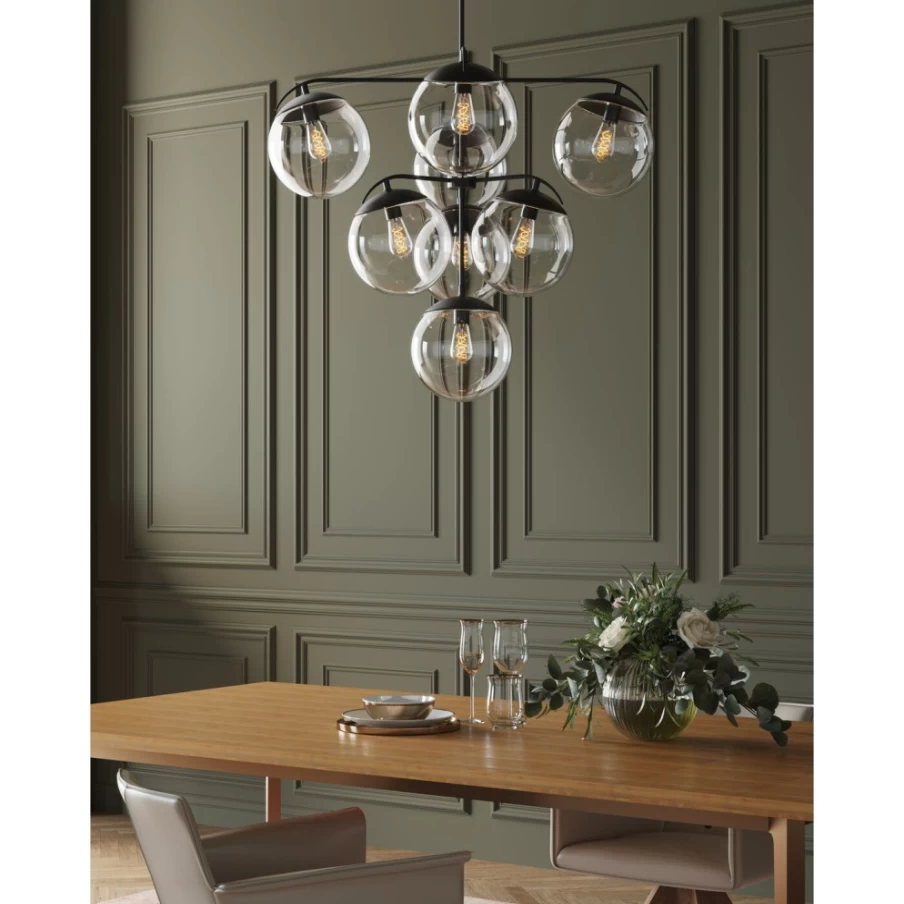 KARE Design Modern Lasmina Bunch Pendant Lamp - 91cm Stylish Ceiling Light for Dining Room