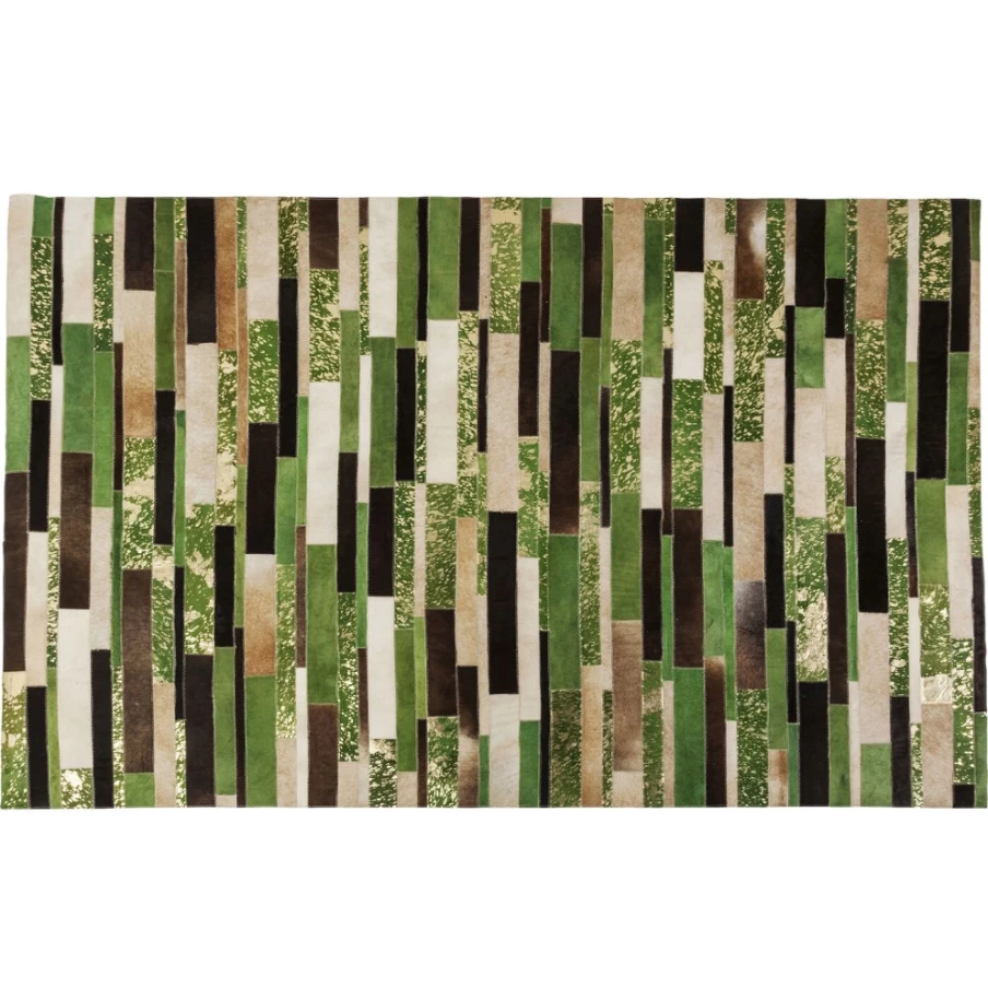 "KARE Design Modern Green Carpet Brick - 170x240cm Plush Area Rug for Living Room"