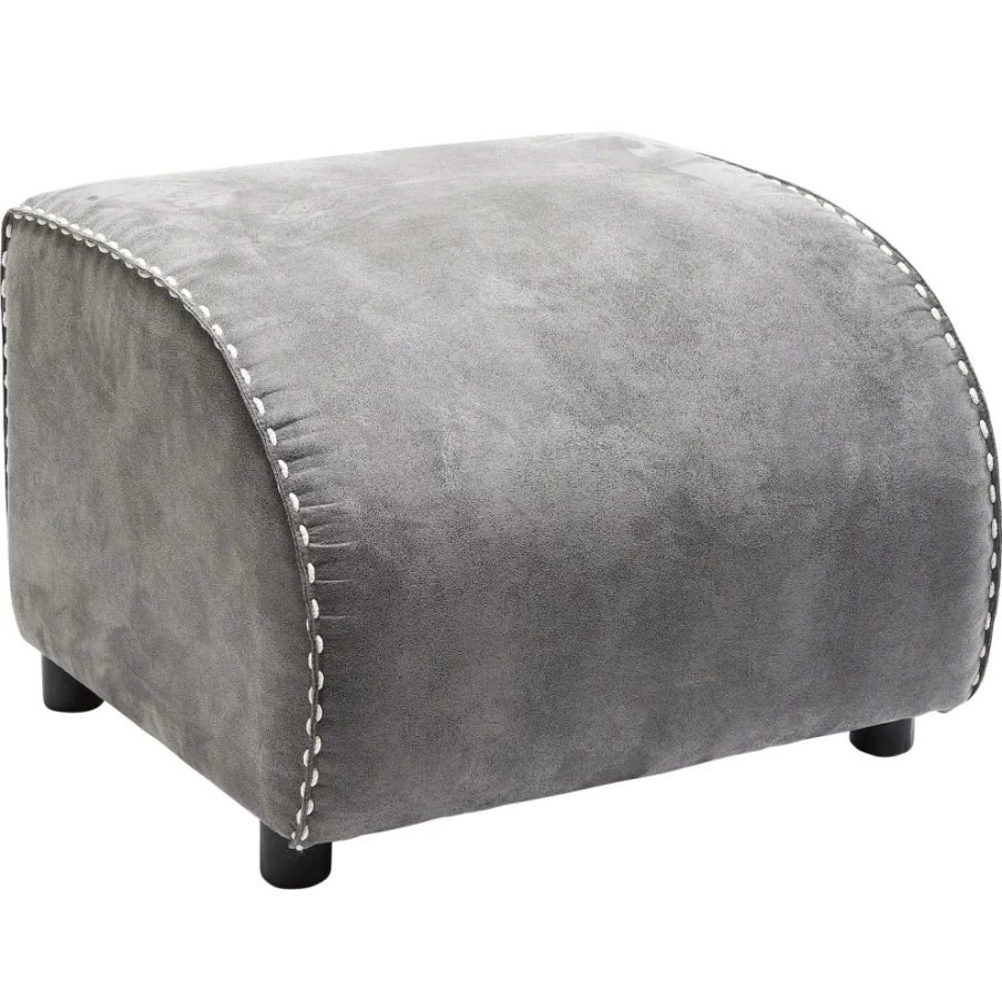 KARE Design Vintage Grey Ritmo Bar Stool - Retro Industrial Style Counter Stool for Home & Cafe